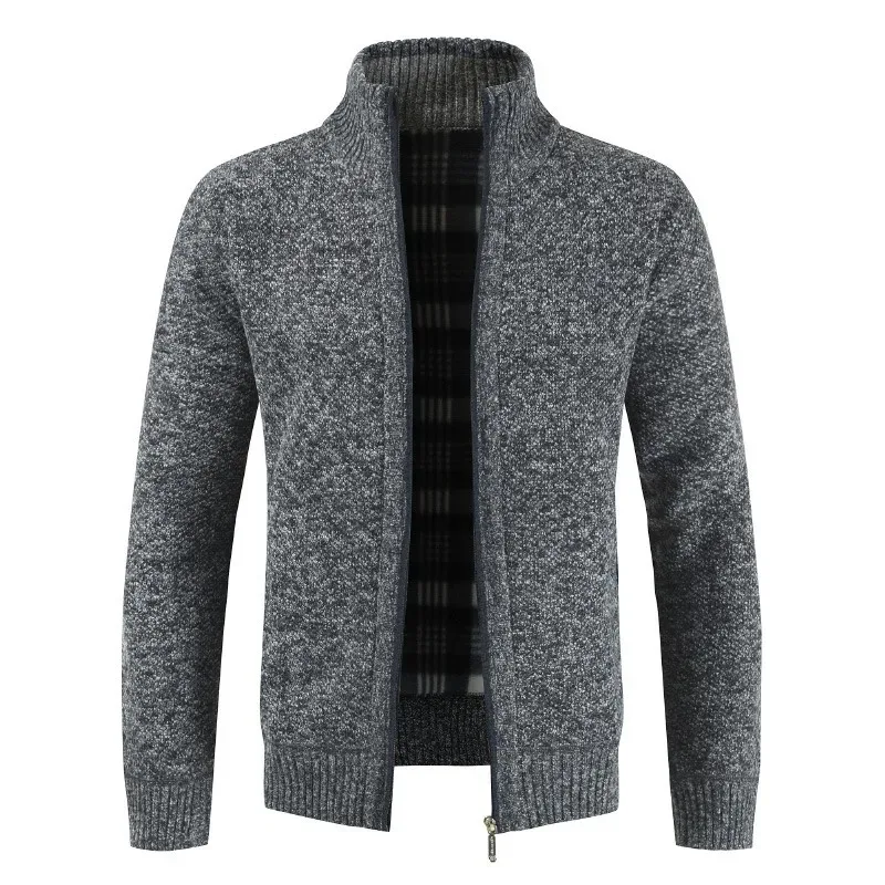 Ropa transfronteriza para hombre, chaqueta de suéter de comercio exterior para hombre, suéter de lana suelto, cárdigan de punto informal juvenil para hombre