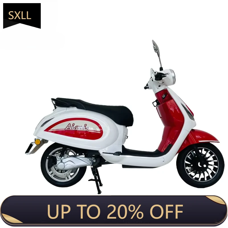 

SXLL Unisex Stylish 72V 50A Pedal Electric Scooter 3000W Power Removable Lithium Battery Outdoor Sports Electric Motorcycles