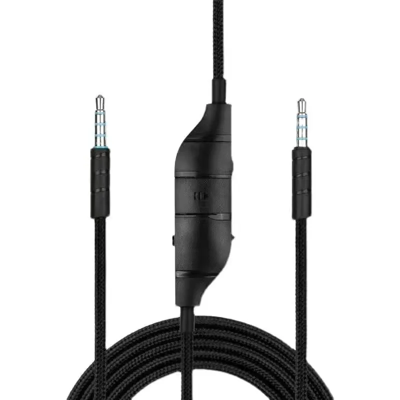 Hochwertiges Audiokabel für Logitech G933 G933S G633 G635 3,5mm auf 3,5mm Stecker Tuning geflochtener Draht – Detail 4