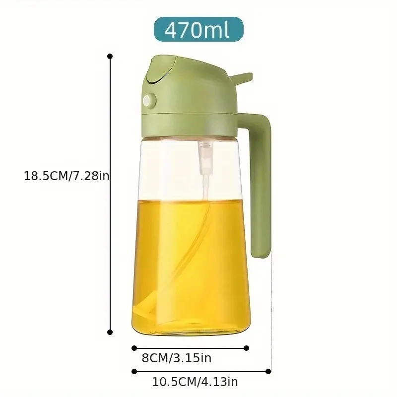 Pouring Oil Spray Oil Pot Not Hanging Oil Barbecue Soy Sauce Bottle Seasoning Box Spice Jar Sauce Bottle Sauce Dispenser