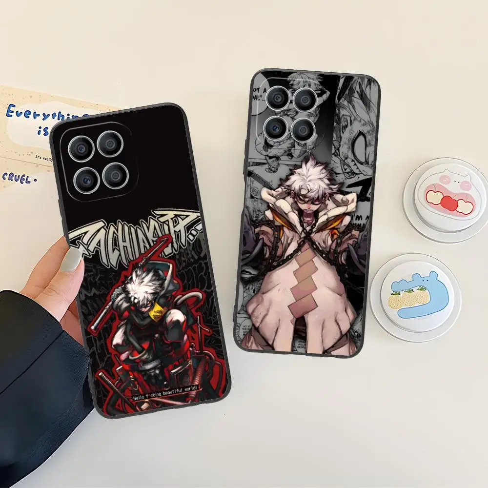 Gachiakuta Rudo حافظة هاتف محمول لهاتف Honor 90 80 70 60 50 30 20 10 9 8 7 Pro S SE Lite 5G طباعة ملونة واقية جميلة