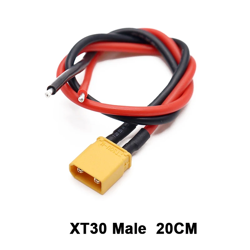 Connecteur mâle et femelle avec câble métallique étamé, 100/150mm, 16AWG, pour batterie RC Lipo, chargeur de importateur FPV