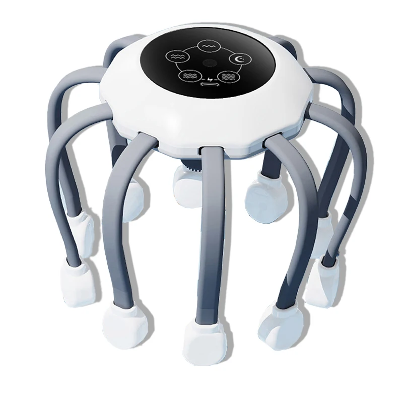 Octopus Automatic Multi-dimensional Electric Vibrating Head Massager Scalp Relaxer