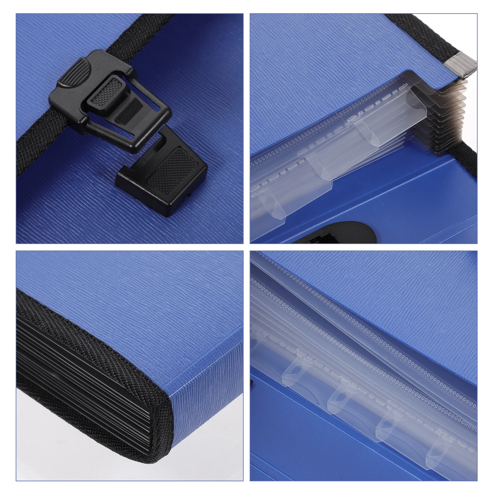 

Waterproof Plastic File Folder With Carry Handle Zip Closure Expandable Document Organizer Portable Folders With Pockets For A4