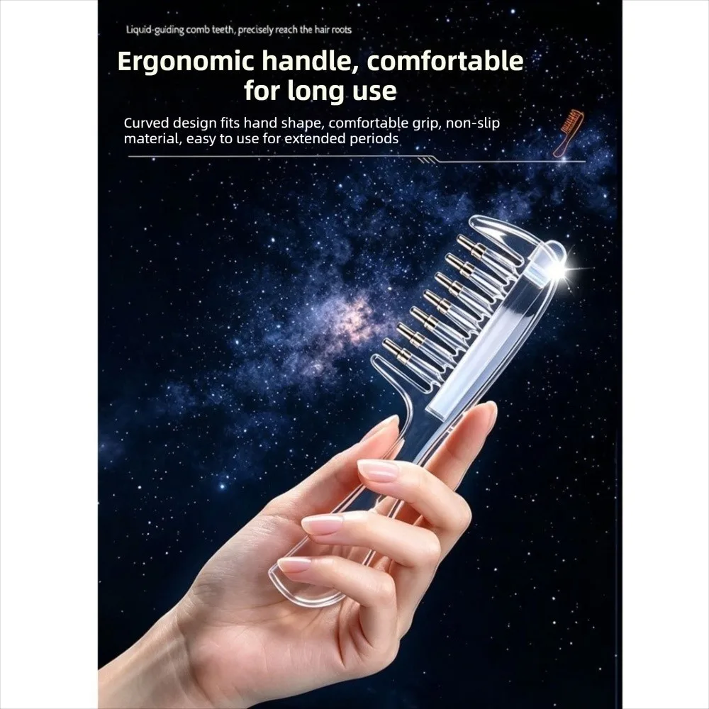 Multi-Function Mini Portable Head Applicator Anti-Frizz Scalp Nourish Hair Firming Applicator Hair Care Anti-Static