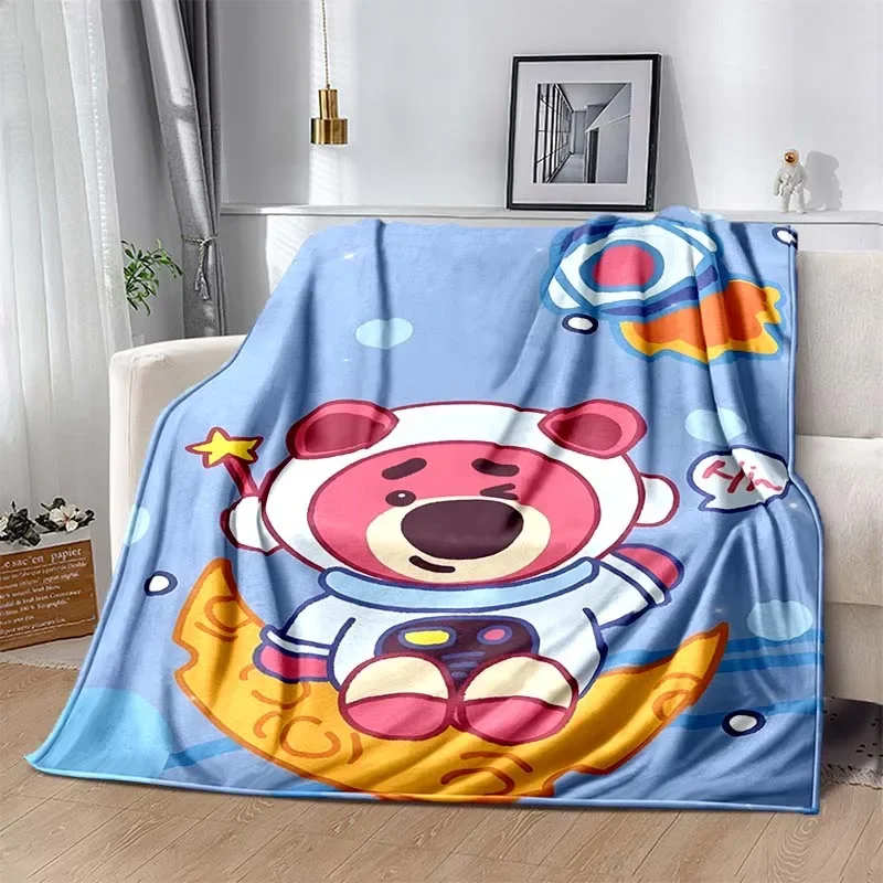 Toy Story Cartoon Print Soft Blanket Fluffy Children and Adults Sofa Plush Bedspread Throw Blanket for Sofa Bed