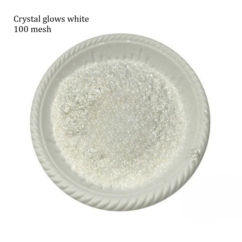 

Crystal Ultra White Pearlescent Powder Paint Paint Extra Bright White Pearlescent Pigment Crystal Synthetic Mica Powder Coatings