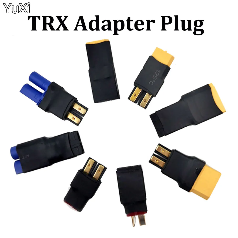 Adapter TRX Male Female to EC5 EC3 XT60 XT90 T Plug Male Female Connectors Plug RC Lipo Battery Control Parts DIY