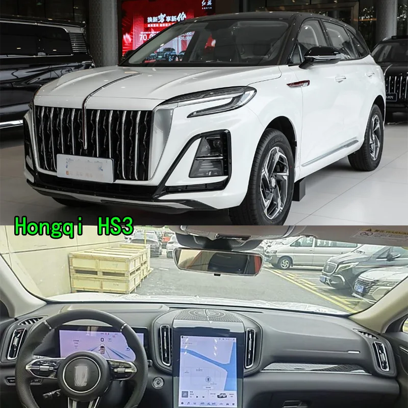 For Hongqi HS3 Dashmat Dash mat Dashboard Cover Instrument Panel Sunscreen Pad Ornaments
