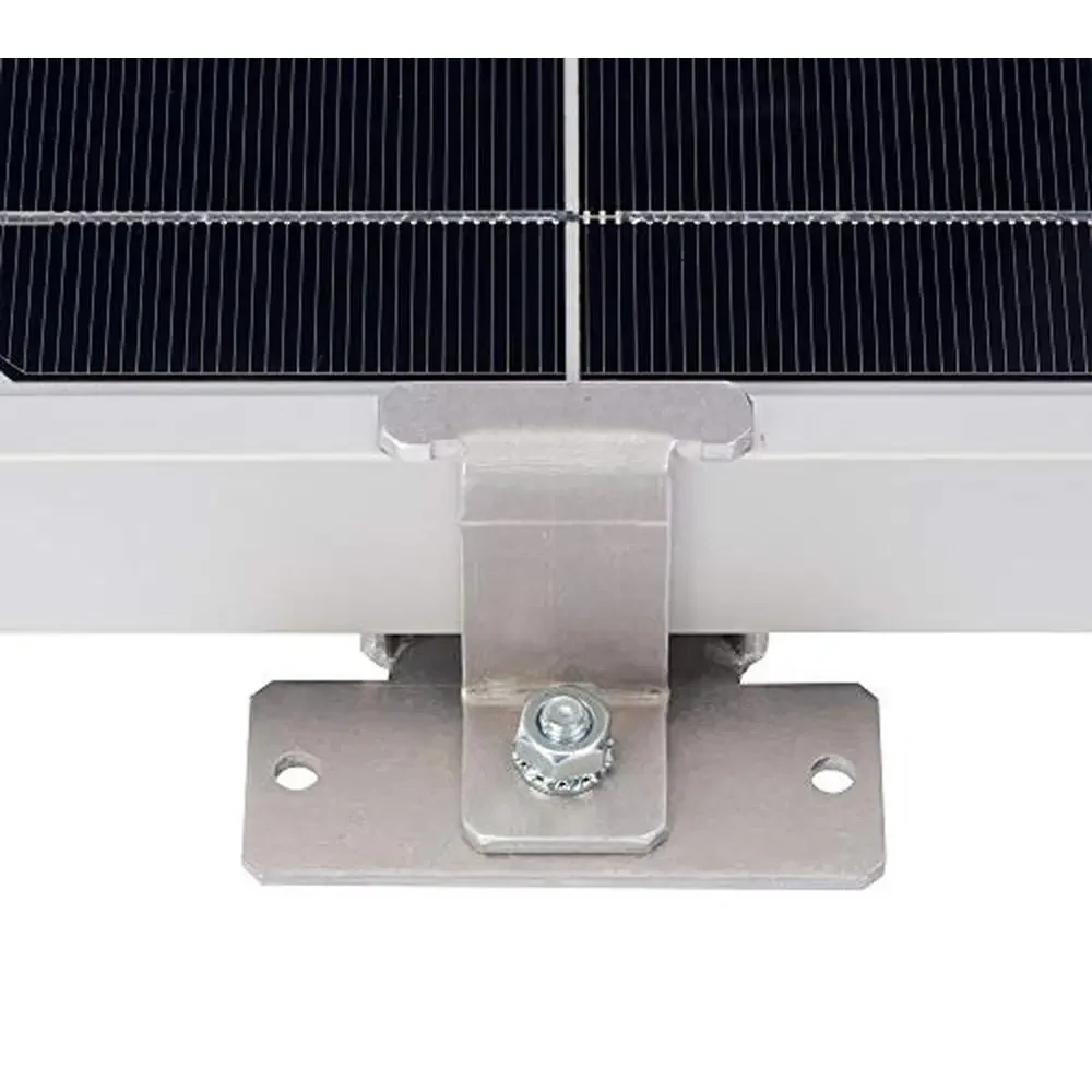 115-Watt Roof Mount Solar Panel Kit with Digital Charge Controller Expandable Up to 510 Watts Monocrystalline Silicon High