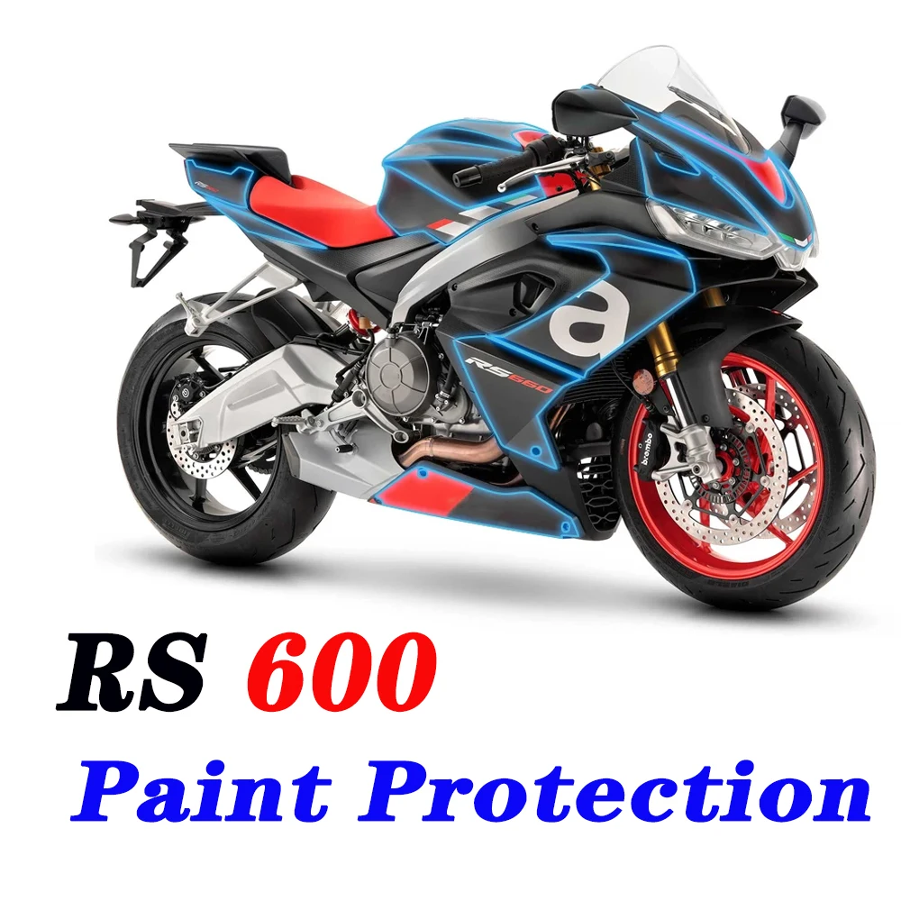 

Motorcycle Paint Protection RS 660 Anti -scratch Film TPU Paint Total Protection Kits Body Protection Stickers For Aprilia RS660