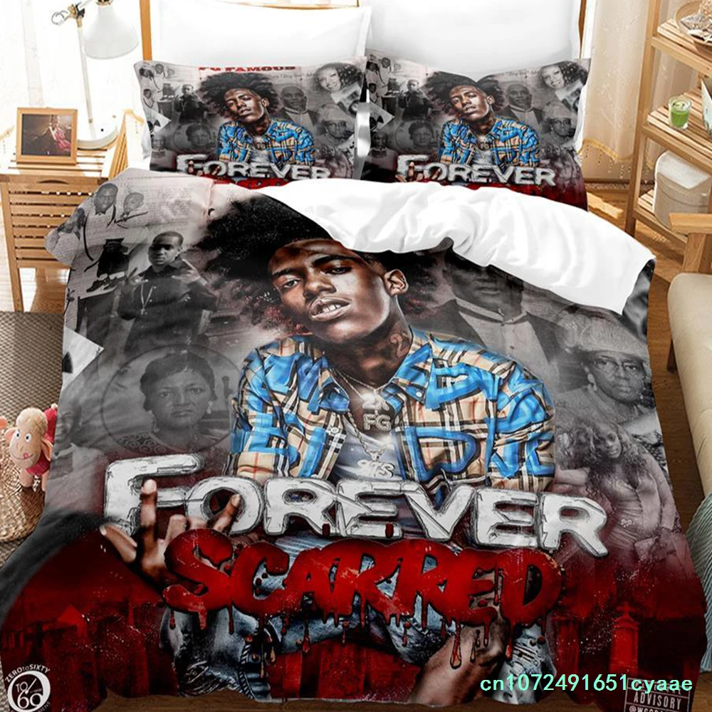 RIP Jaydayoungan Bedding Set Single Twin Full Queen King Size Bed Set Aldult Kid Bedroom Duvetcover Sets Anime Parure De Lit Bed