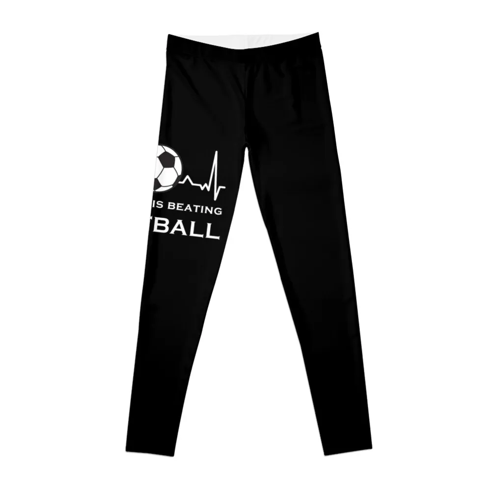 

Football heartbeat Leggings gym wear Fitness woman Womens Leggings