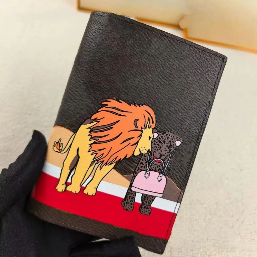 حامل جواز سفر أنيق قابل للتنفس، مقاوم للاهتراء، متعدد الوظائف، حقيبة بطاقات صغيرة مقاومة للماء، حافظة واقية لجواز السفر يوميًا #4