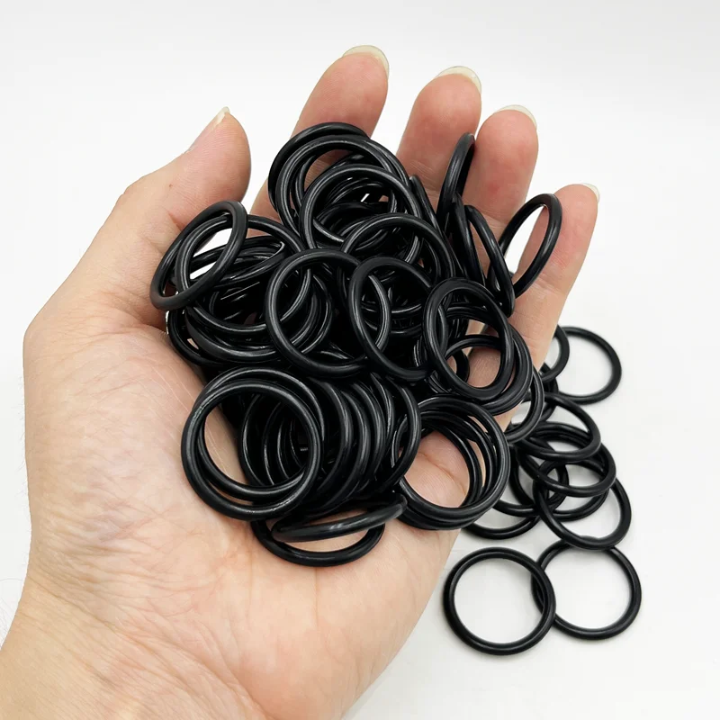 NBR O-Ring Rubber Gasket Nitrile Rubber Plumbing Gaske High Pressure Oil Resistance O Ring Faucet Sealing Valve Pressure Oring