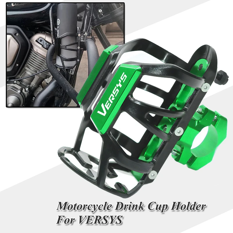 For VERSYS 1000 300 650 cc Versys650 cc VERSYS1000 VERSYSX-300 Motorbike Beverage Water Bottle Drink Cup Holder
