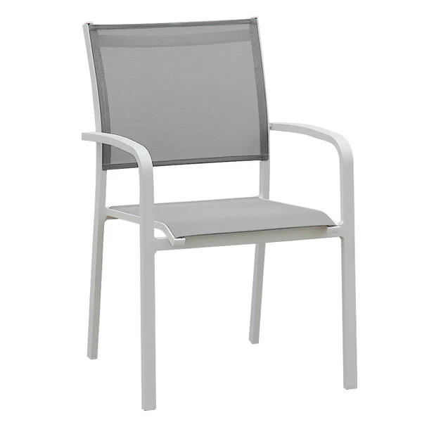 Commercial Aluminum Stacking Chair Patio Chair Garden Chair For Hotel Restaurant