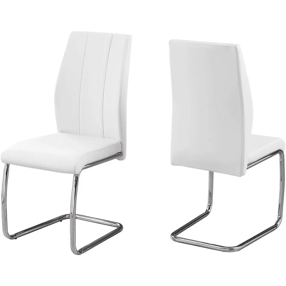 

Обеденная лампа CHAIR-2PCS/ 39 дюймов H/белая кожаная, хромированная, 17,25 дюйма Д x 20,25 дюйма D x 38,75 дюйма H, 2 шт.