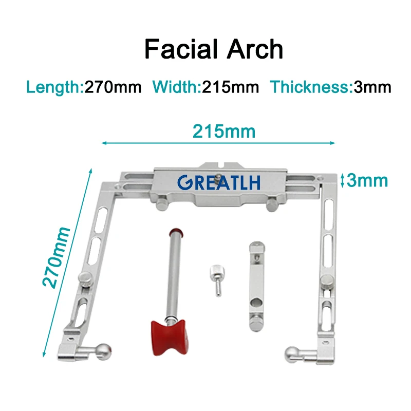 Dental Articulating Spare Part Facebow Data Universal Joint Transfer Table Uniwersalny sprzęt artykulatorowy Materiał dentystyczny