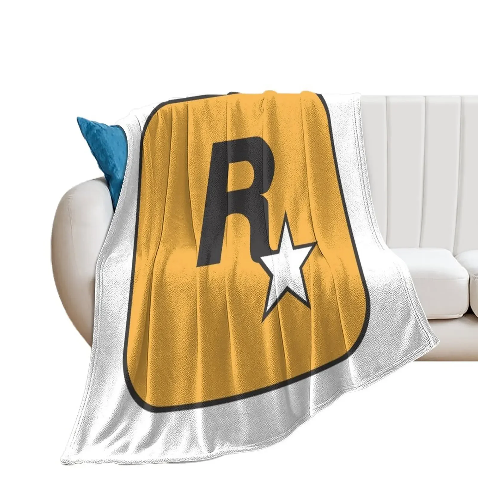 

rock star game Throw Blanket valentine gift ideas Nap Sleeping Bag Flannel Blankets