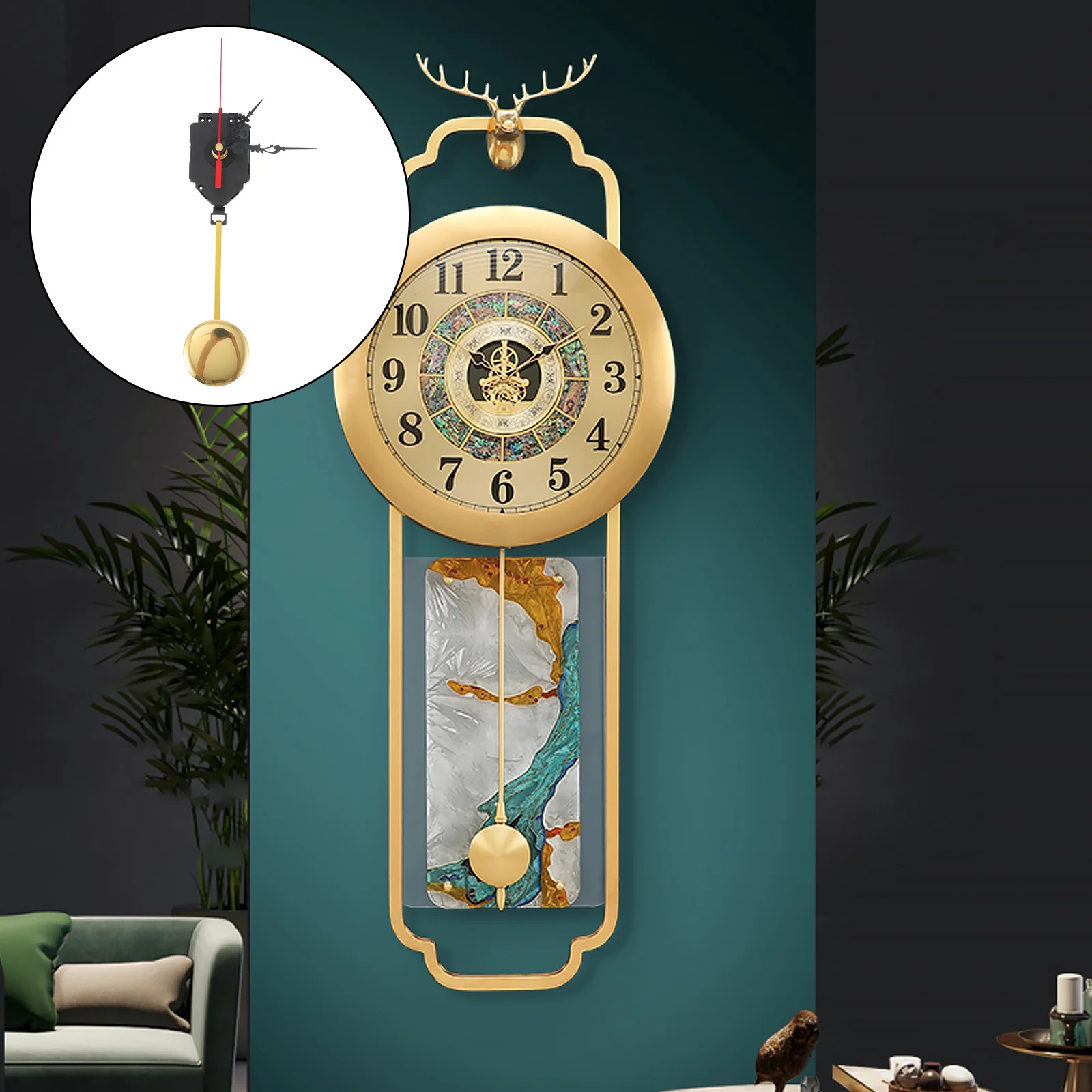 

1 set 1 Set Durable Quartz Parts Quartz Mechanism For Wall Diy Clock Movement Home Decor Repair Diy Clock Parts Accessory