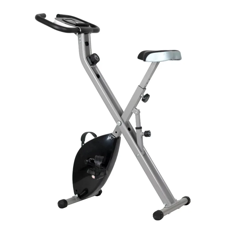 

Silent Folding Magnetic Indoor Home Fitness Exercise Bike - Sports-Style Magnetic Bike for Better Home Workouts & Daily Use