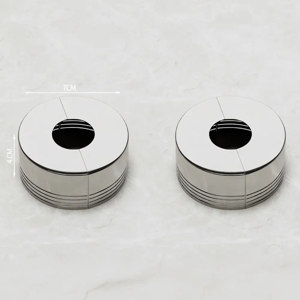 Decorative Wall Hole Cover For Shower Pipe Flange Escutcheon Bathroom Faucet Plumbing Fixture Concealment Accessory