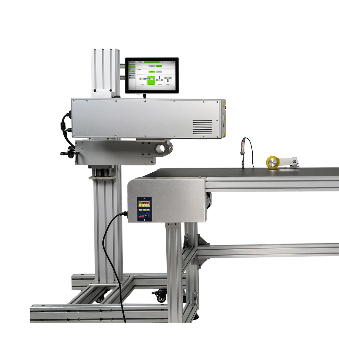 DOCOD Venus1 Series 30W Air Cooling CO2 Laser Marking Machine IP43 Non-Metal Engraving Machine for Wood Plastic Food Packaging