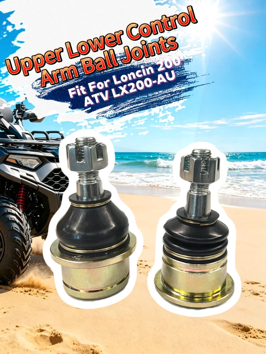 M10 32*12mm Upper Lower Control Arm Ball Joints Fit for Loncin 200 ATV LX200-AU Parts