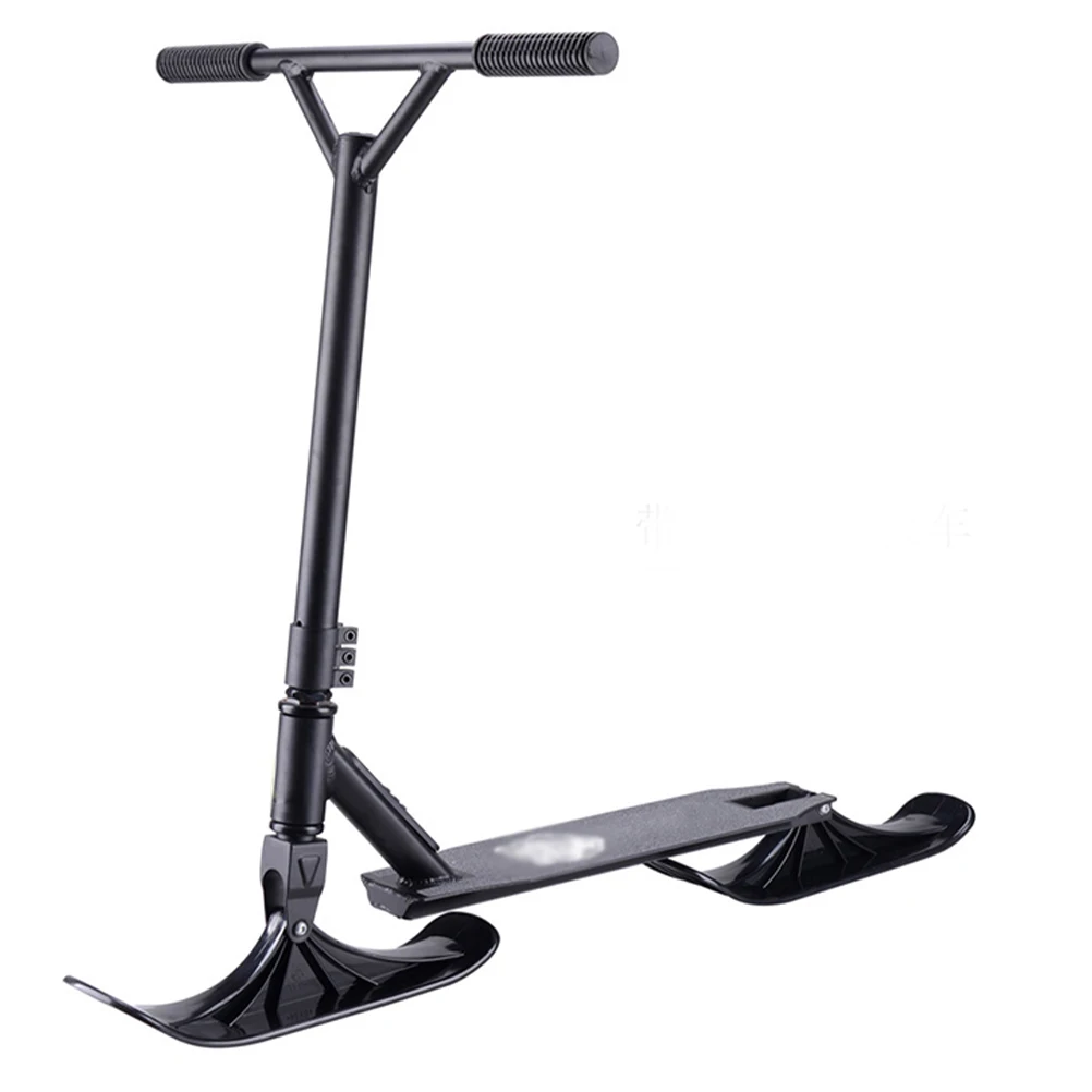 

1Pair Snow Scooter Ski Sled Easy Install Safe Smooth Edges Outdoor Snow Scooter Sledding Gear Outdoor Skate Board