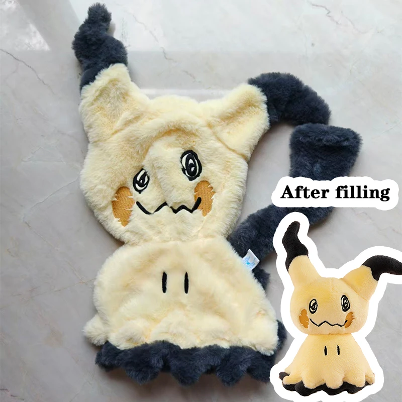 30-80cm Mimikyu Pokemon Plush Toys Huge Pokémon Plushie Pikachu Semi-finished Leather Holster Pillow Gift for Children Xmas