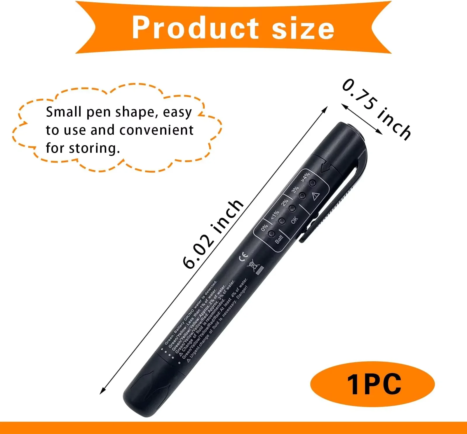 

For Accurate Universal Oil Quality Check Pen & Car Brake Fluid Tester - Digital Automotive Vehicle Testing Tool