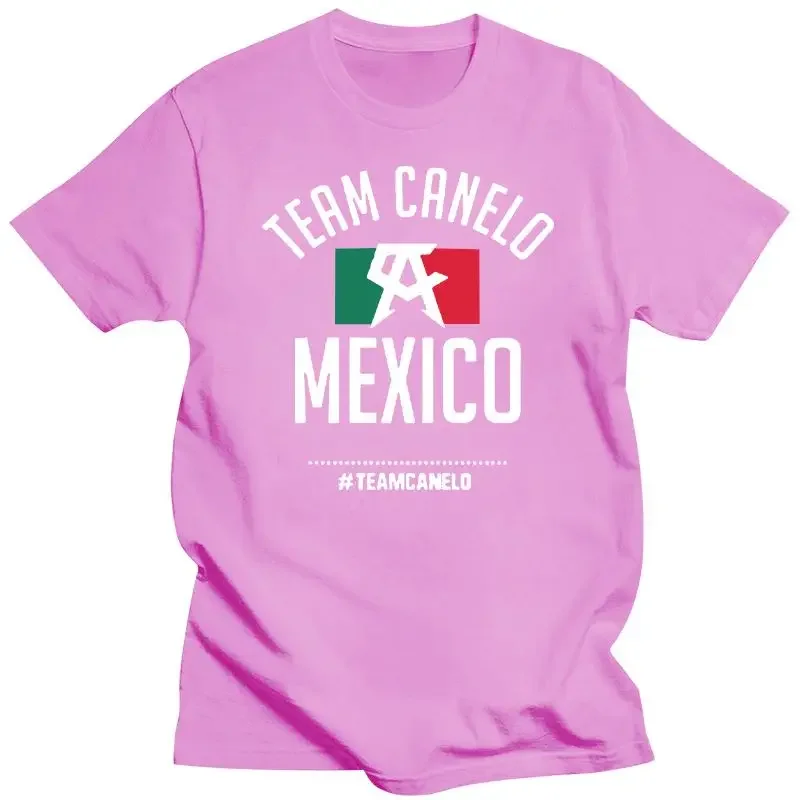 Mens Clothing Officially Licenced Canelo Alvarez Team Flag T-Shirt Goldenboy BoxingGGG