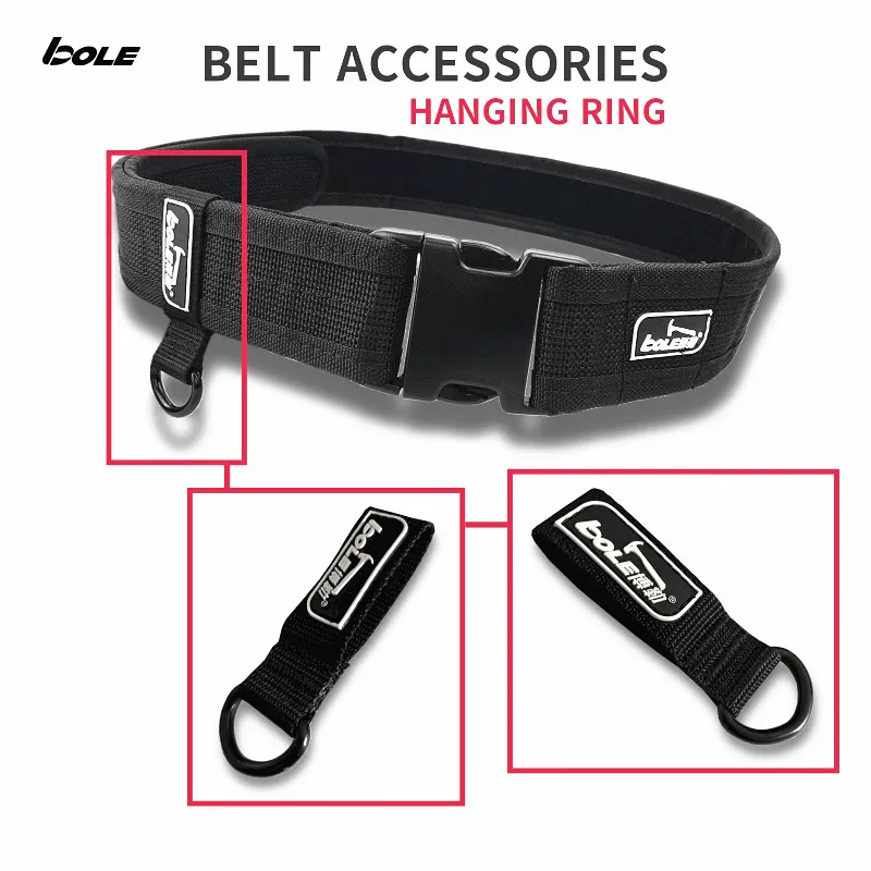 BOLE Belt Hanging Loop Hook, adequado para cintos com uma largura de 5 centímetros ou menos, excluindo cintos