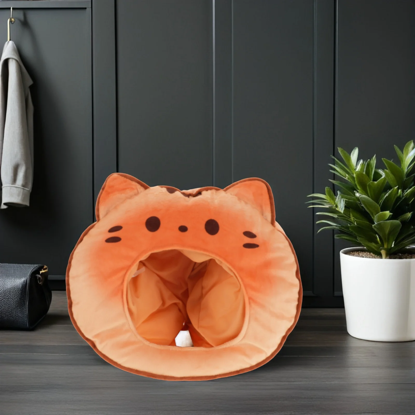 

Cat Cartoon Hat Soft Lightweight Party Headgear For Halloween Carnival Cosplay Photo Booth Props Kawaii Costume Accessory