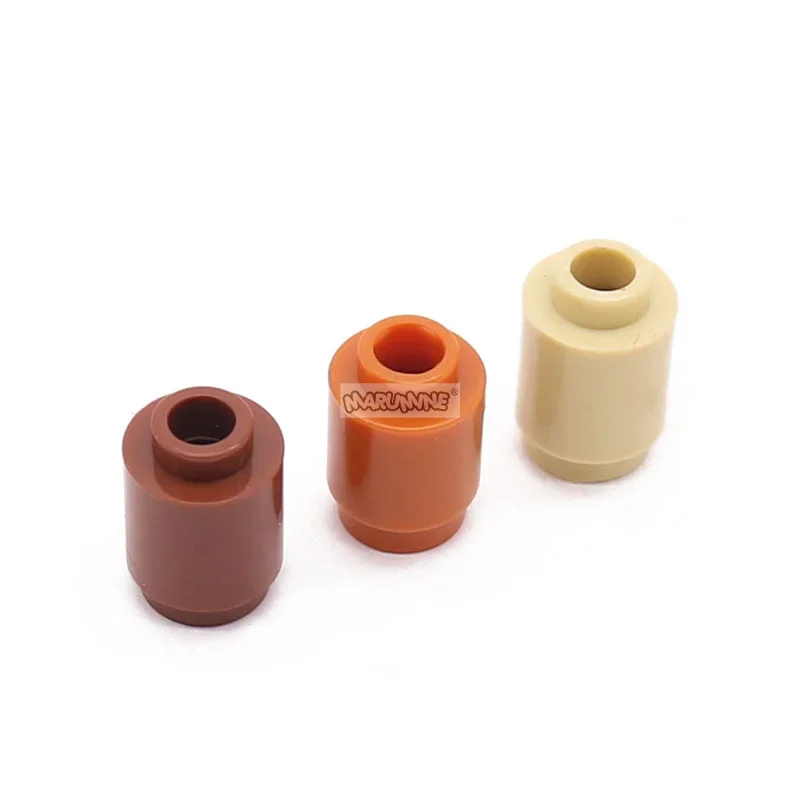 Marumine-Round Cylinder Bricks, Tecnologia, Changeover Catch Parts, Partículas de montagem, Blocos de construção, Brinquedos, 3062, 30068, 1x1,