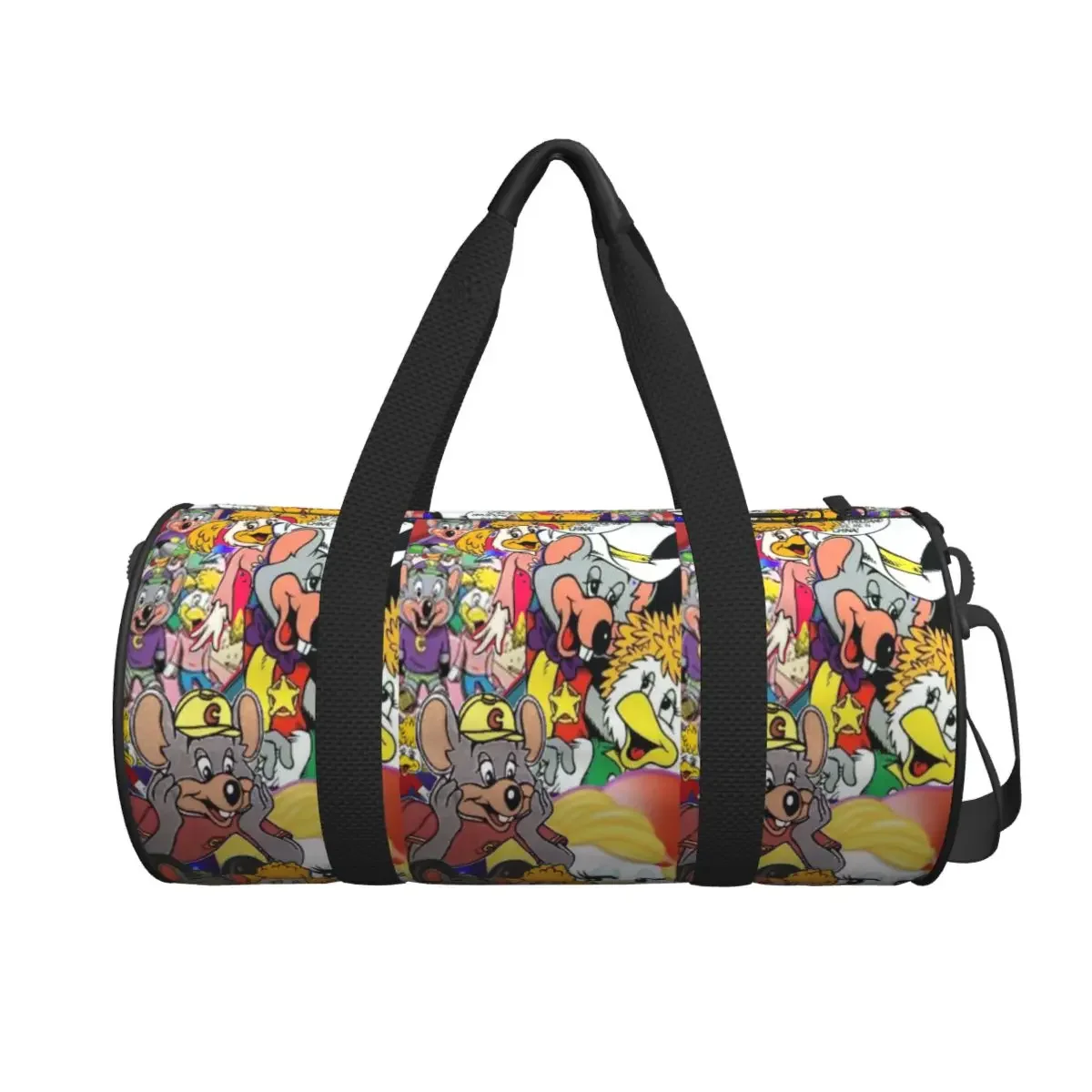 

Большая спортивная сумка Chuck E Cheese, многофункциональная дорожная сумка Duffle, сумки для фитнеса