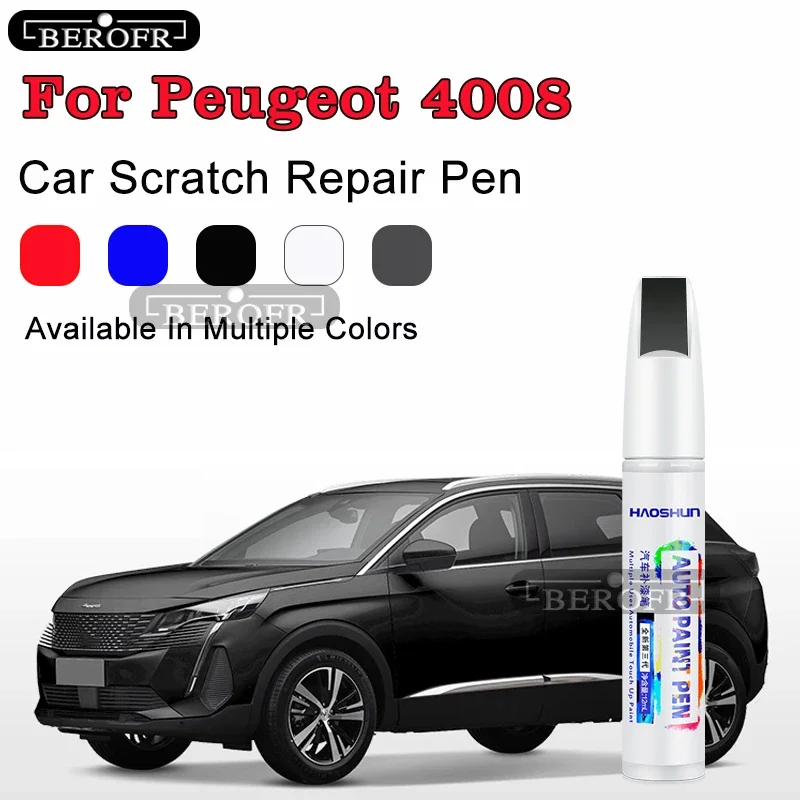 

Краска-карандаш для Peugeot 4008, перламутровый белый, синий, цвет «каменная крошка», аксессуары для тюнинга 4008, автотовары, уход и обслуживание автомобилей