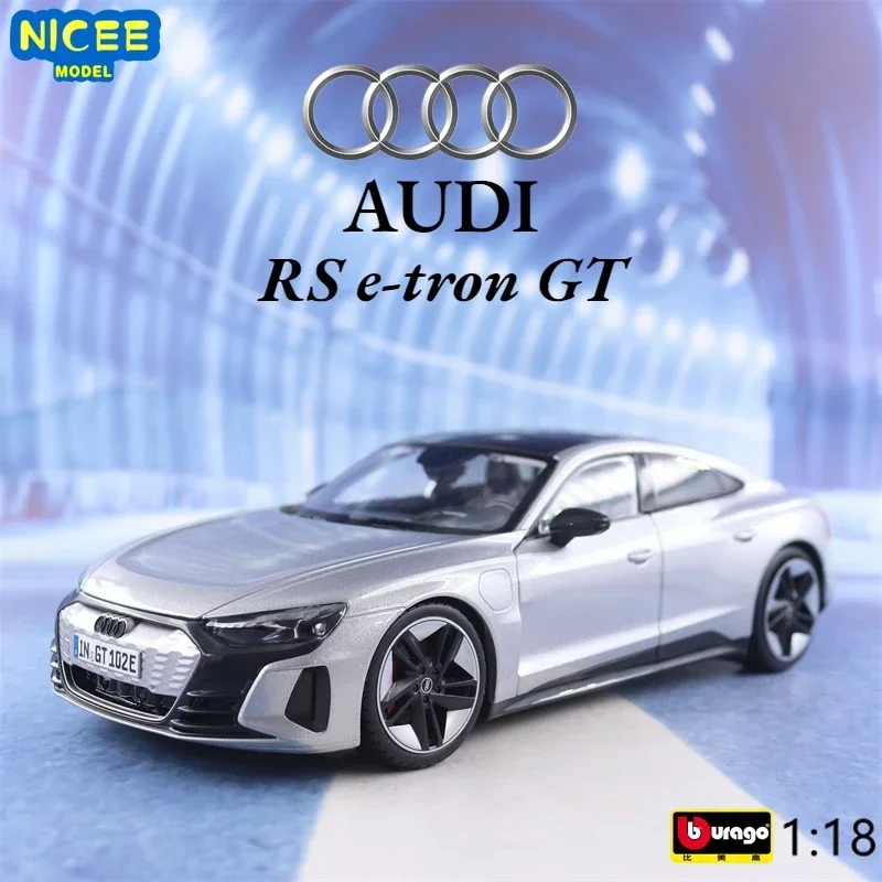 

Bburago 1:18 Audi RS e-tron GT sports car Simulation Diecast Car Metal Alloy Model Car decoration display collection gifts B958