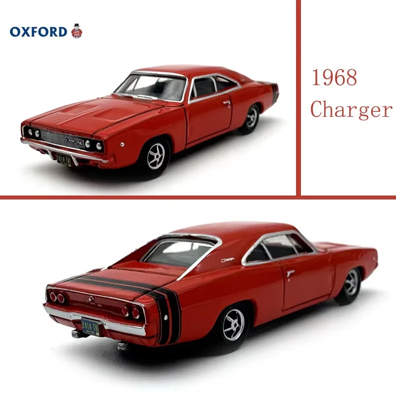 modele-de-voiture-vintage-charger-1968-a-l'echelle-1-87-rouge-en-alliage-decoration-statique-objets-de-collection-jouets-cadeaux
