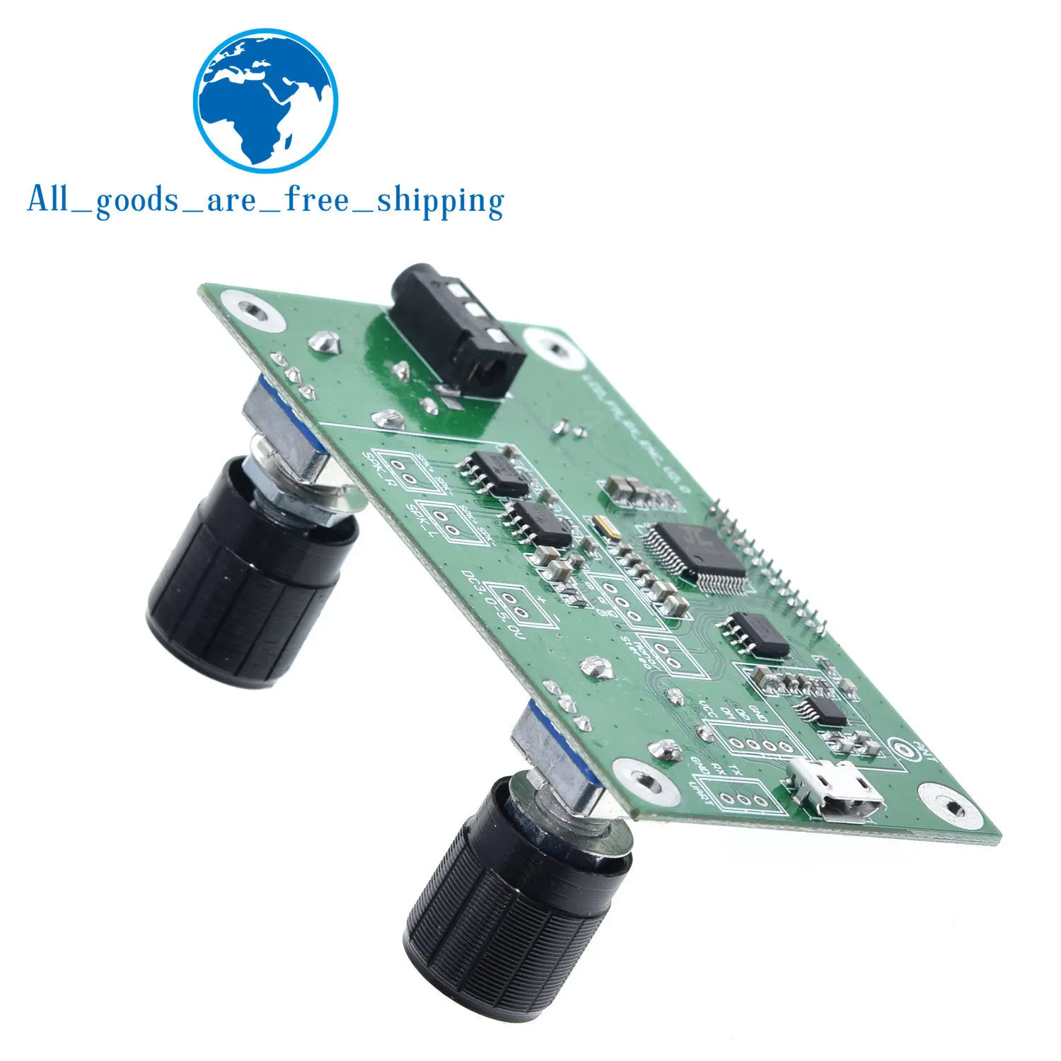 Imagem -05 - Tzt-fm Módulo Receptor de Rádio Modulação de Frequência Recepção Estéreo Pcb Circuit Board Silenciando Display Lcd 35v