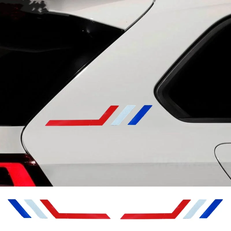 2Pcs Car Decals Stickers Rear Quarter Window Sticker For Peugeot 3008 5008 2008 106 107 108 205 206 207 208 RCZ 306 307 308 508