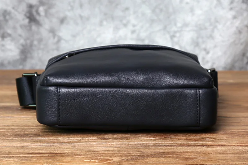 NZPJ Leder herren Schulter Tasche Casual Große-Kapazität Weichem Leder Rucksack Top Schicht Rindsleder Vertikale Messenger Business Tasche – Detail 17