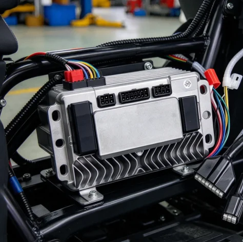 Intelligent Sine Wave Motor Controller 48V/60V/72V 12-Tube 3-Mode Silent For 2-Wheel Electric Scooter