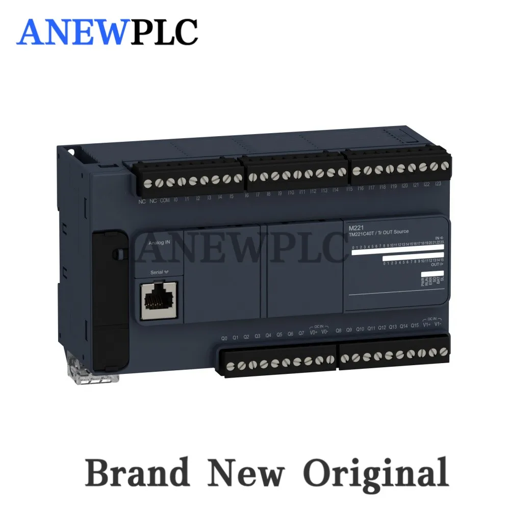 Novo original para controlador schneider tm221c40t modicon m221 tm200c24t m200