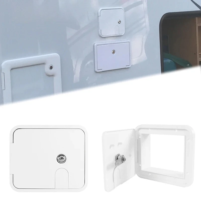 

Водонепроницаемый люк с замком и линией электропередачи — пластиковый наполнитель для воды для автомобиля/кемпера/каравана/дома на колесах (прочный и герметичный)