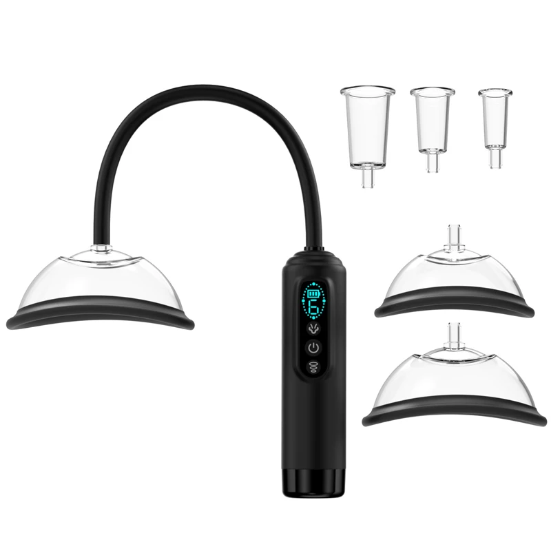Electric Vacuum Suction Pump Nipple G-Spot Massager Vagina Clit Sucker Nipple Enlargement Device Adult BDSM Sex Toys For Women view 2