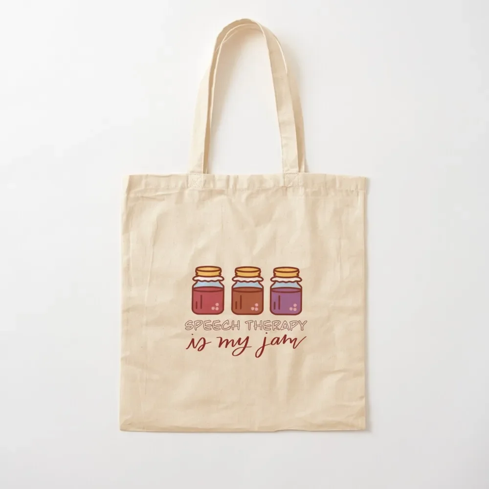 speech is my jam Tote Bag tote bag screen Women's bag female