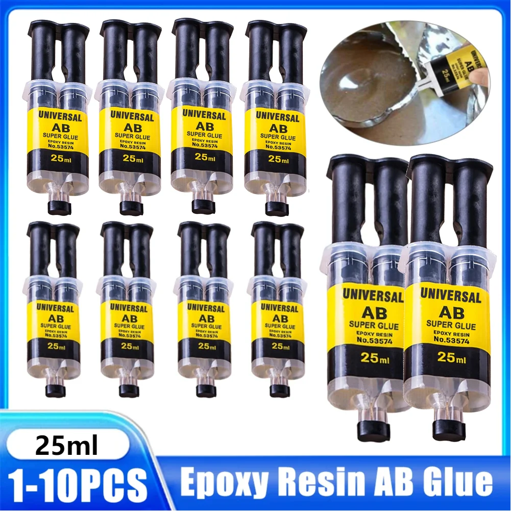 Convenient Super AB Glue Multi-functional Practical Strong Liquid Epoxy Resin Adhesive Metal Glass Wood Repair Glue