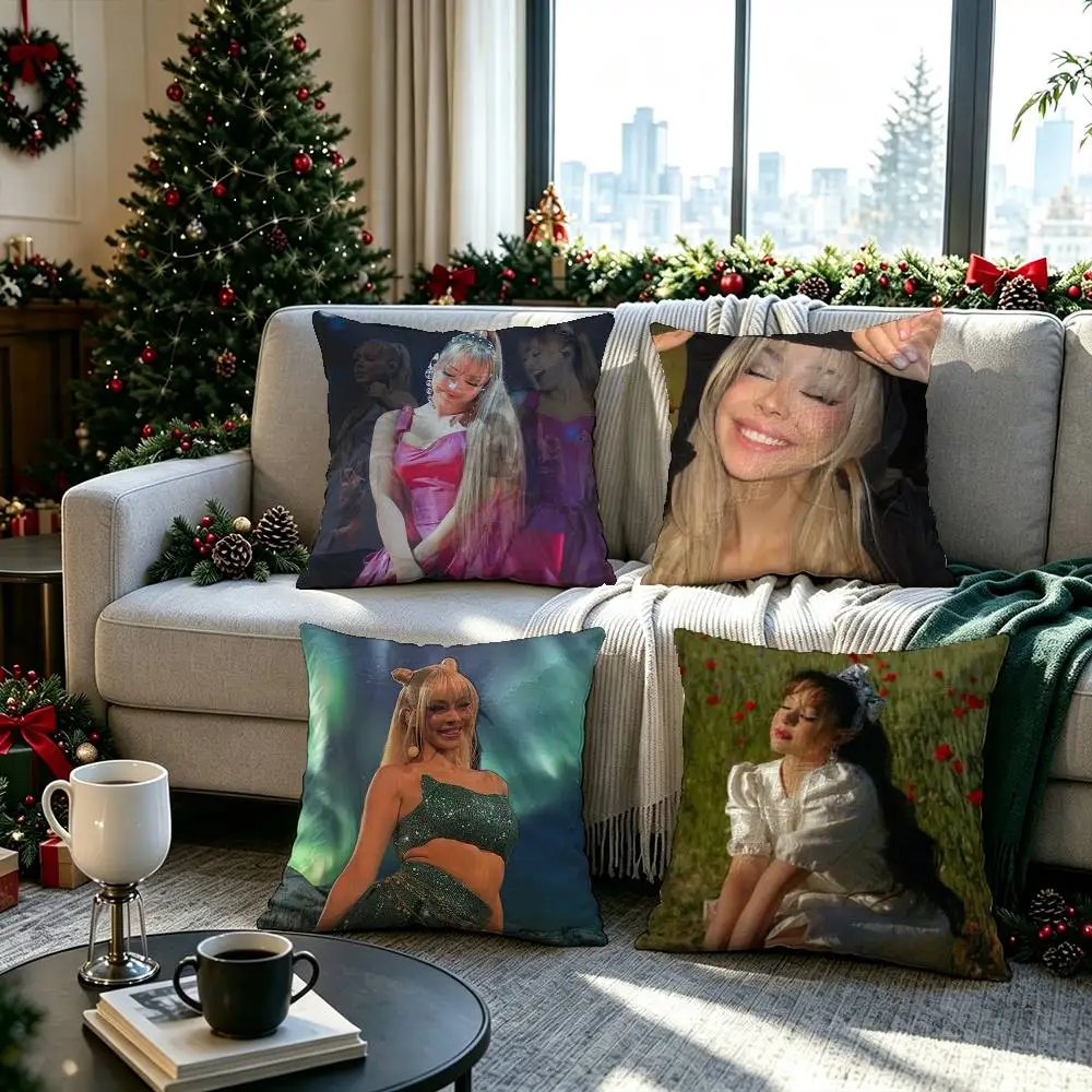 Ayliva Singer  Pillow cover gift High definition digital printing,Surprise  vivid pattern Household.